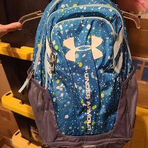 Under Armour Hustle 3.0 Blue Backpack